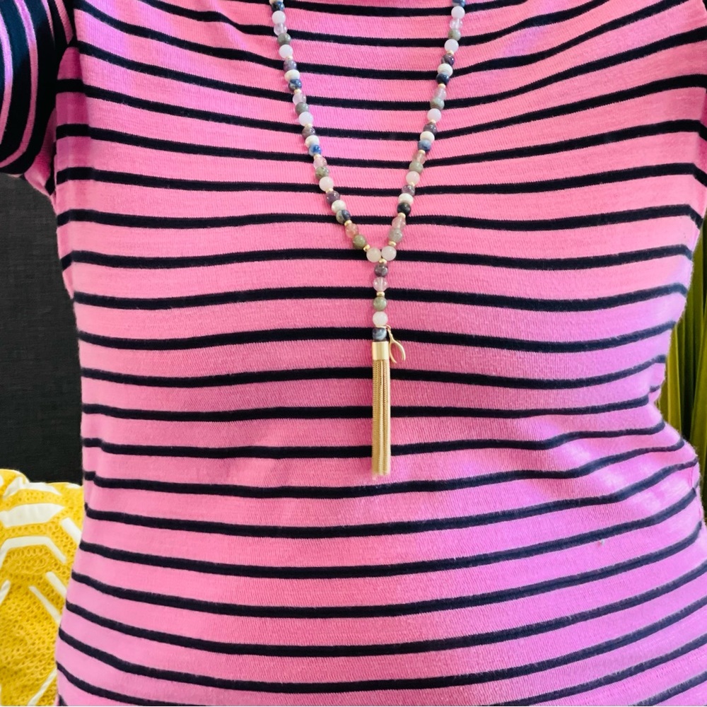 Semi precious gems necklace